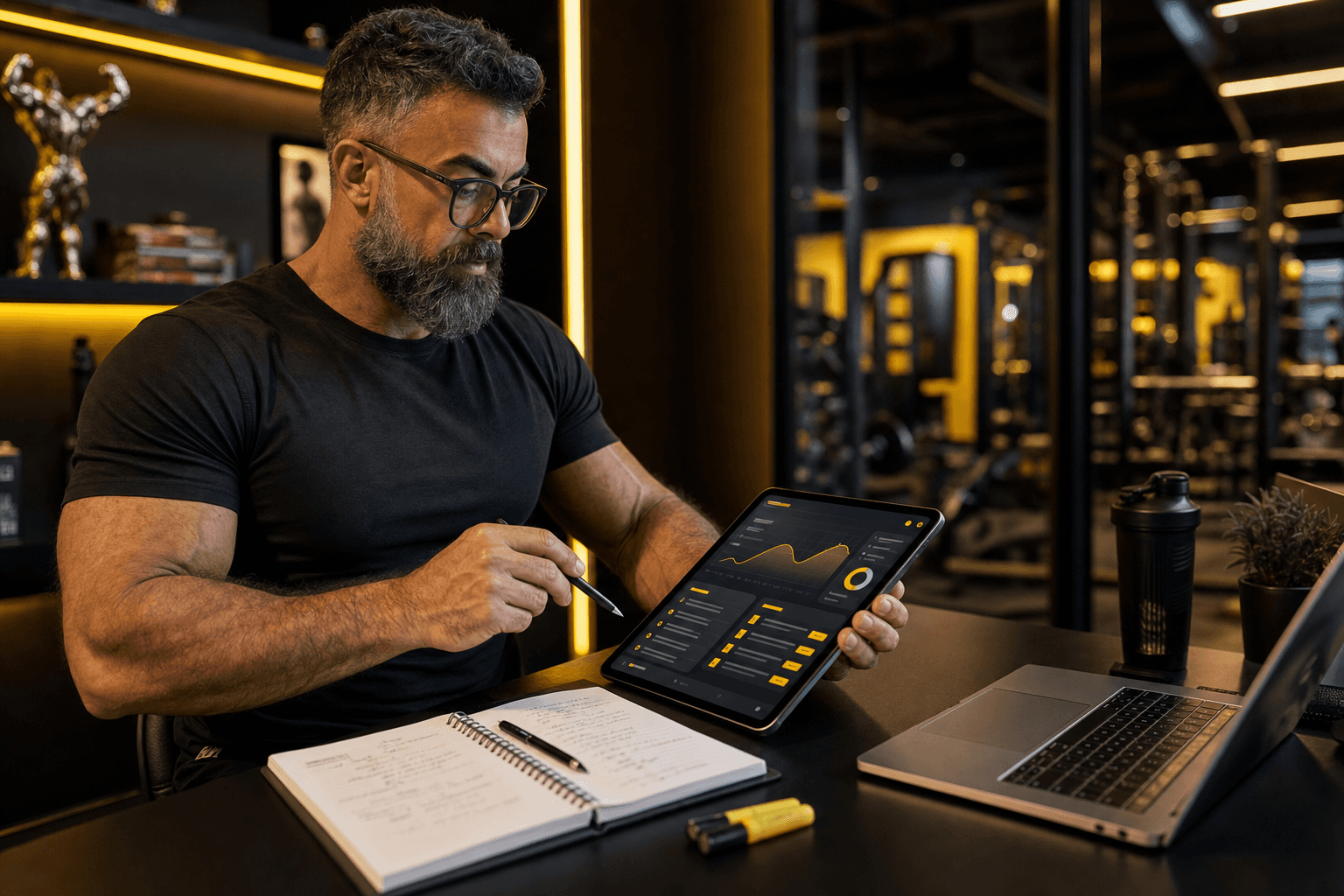 Decisions made from data, not guessing. coaching scene